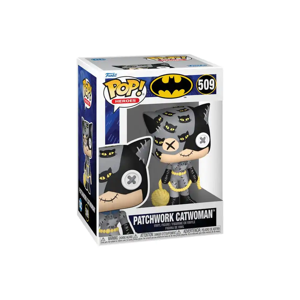 DC Comics Funko POP! Movies Vinyl Figure Patchwork - Catwoman 9 cm termékfotó