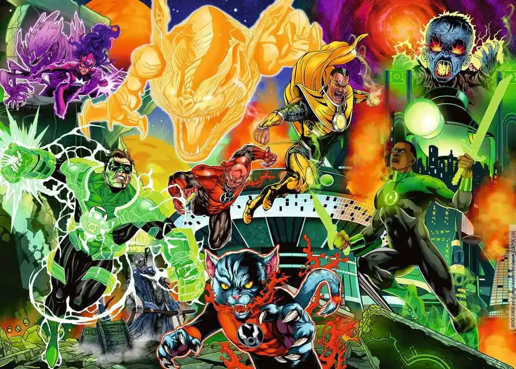 DC Comics Jigsaw Puzzle Green Lantern (1000 pieces) product photo