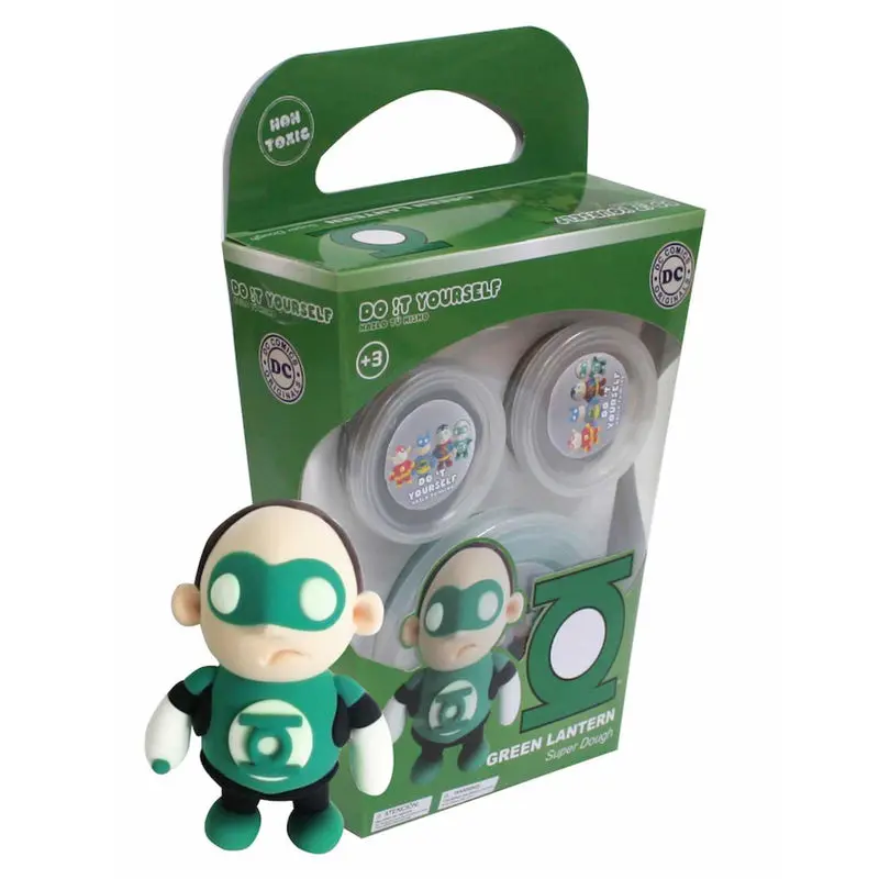 DC Comics Green Lantern Super Doug DIY clay product photo