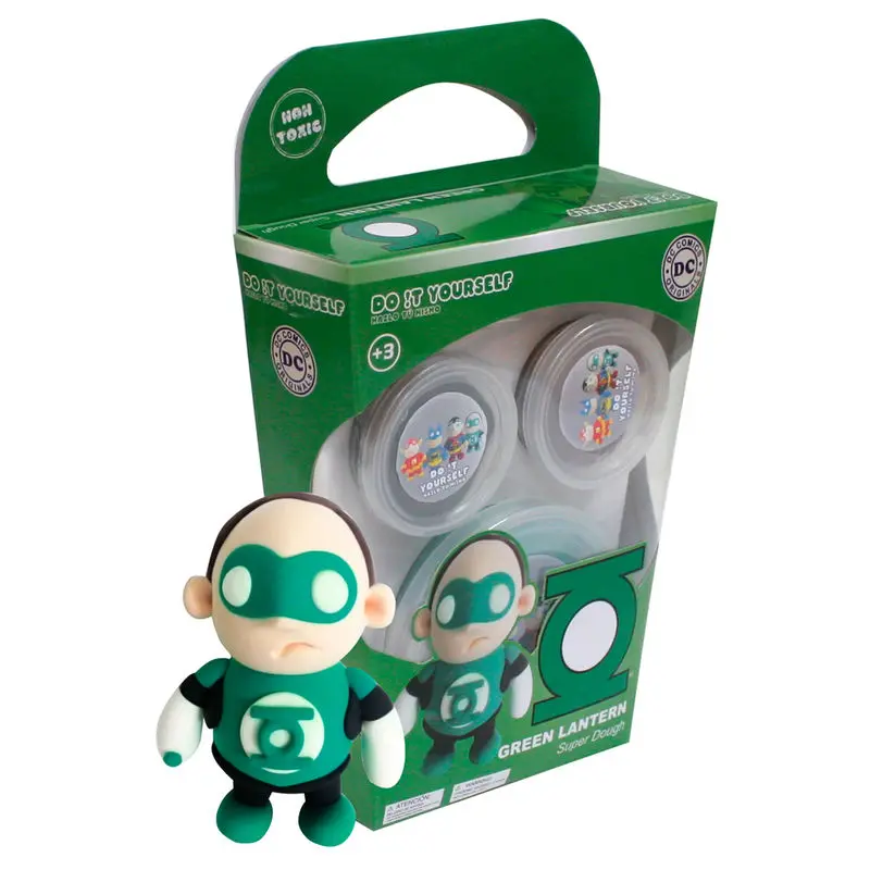 DC Comics Green Lantern Super Doug DIY clay product photo