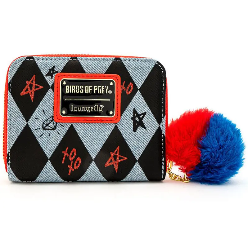 Loungefly DC Comics Harley Quin Birds of Prey wallet product photo