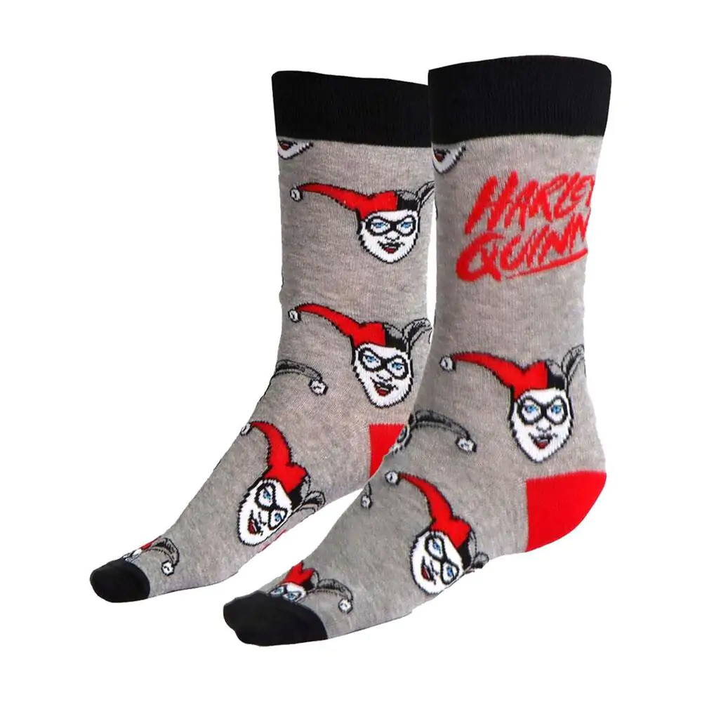 DC Comics Harley Quinn pack 3 adult socks product photo