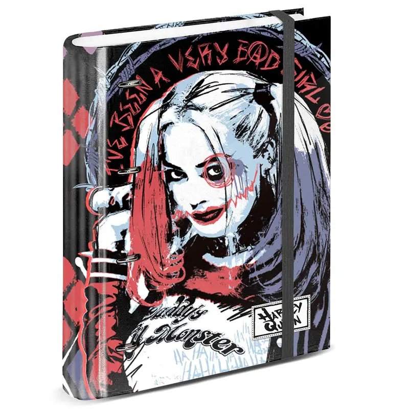 DC Comics Harley Quinn A4 cardboard with sheets product photo