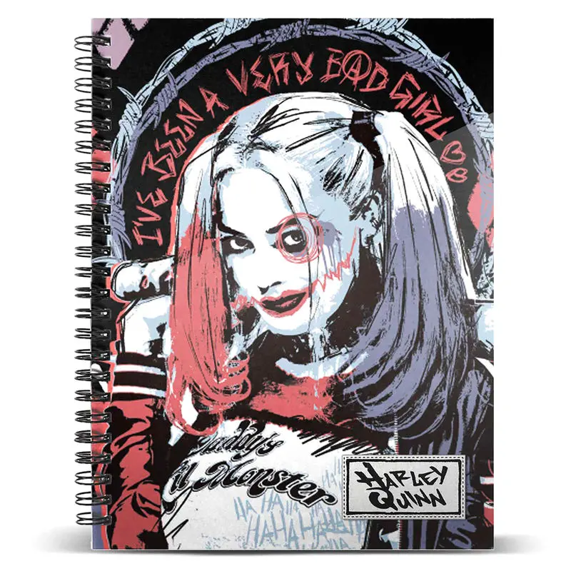 DC Comics Harley Quinn A5 notebook product photo
