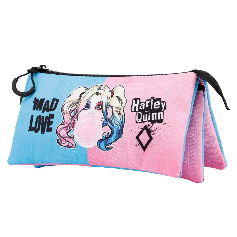 DC Comics Harley Quinn Bad Girl triple pencil case product photo