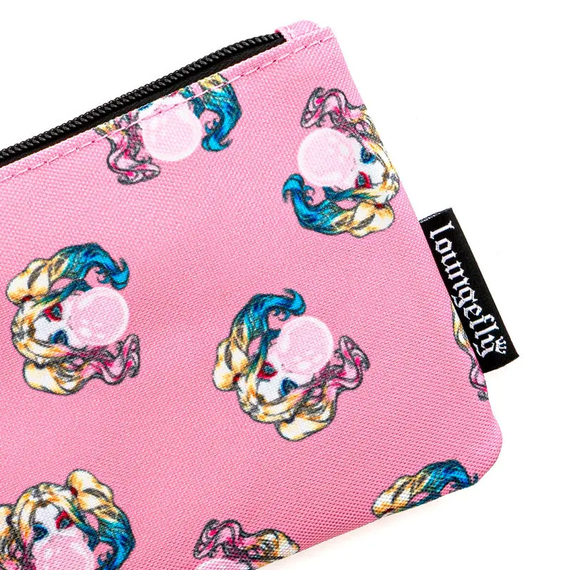 Loungefly DC Comics Harley Quinn Bubble Gum pouch product photo