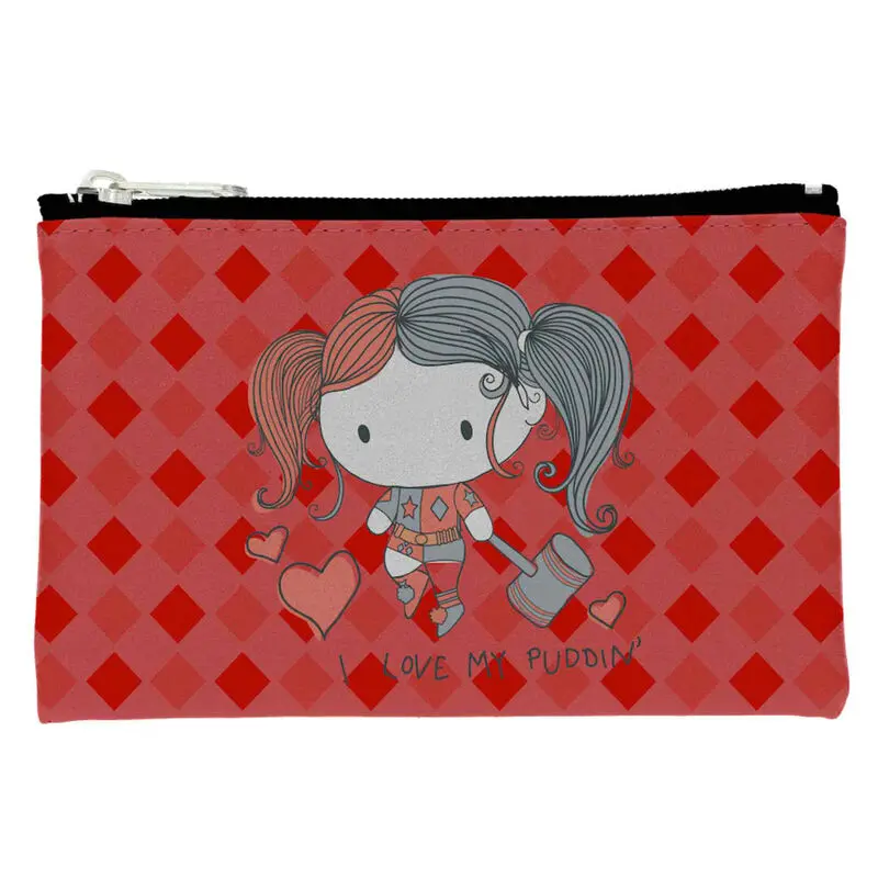 DC Comics Harley Quinn Chibi pencil case product photo