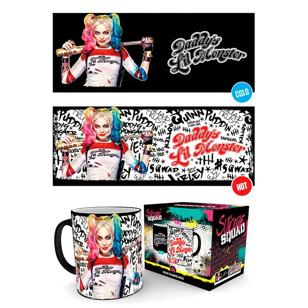 DC Comics Harley Quinn Daddys Lil Monster heat change mug product photo