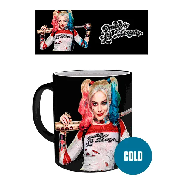 DC Comics Harley Quinn Daddys Lil Monster heat change mug product photo