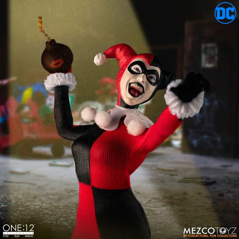 DC Comics Action Figure 1/12 Harley Quinn Deluxe Edition 16 cm product photo