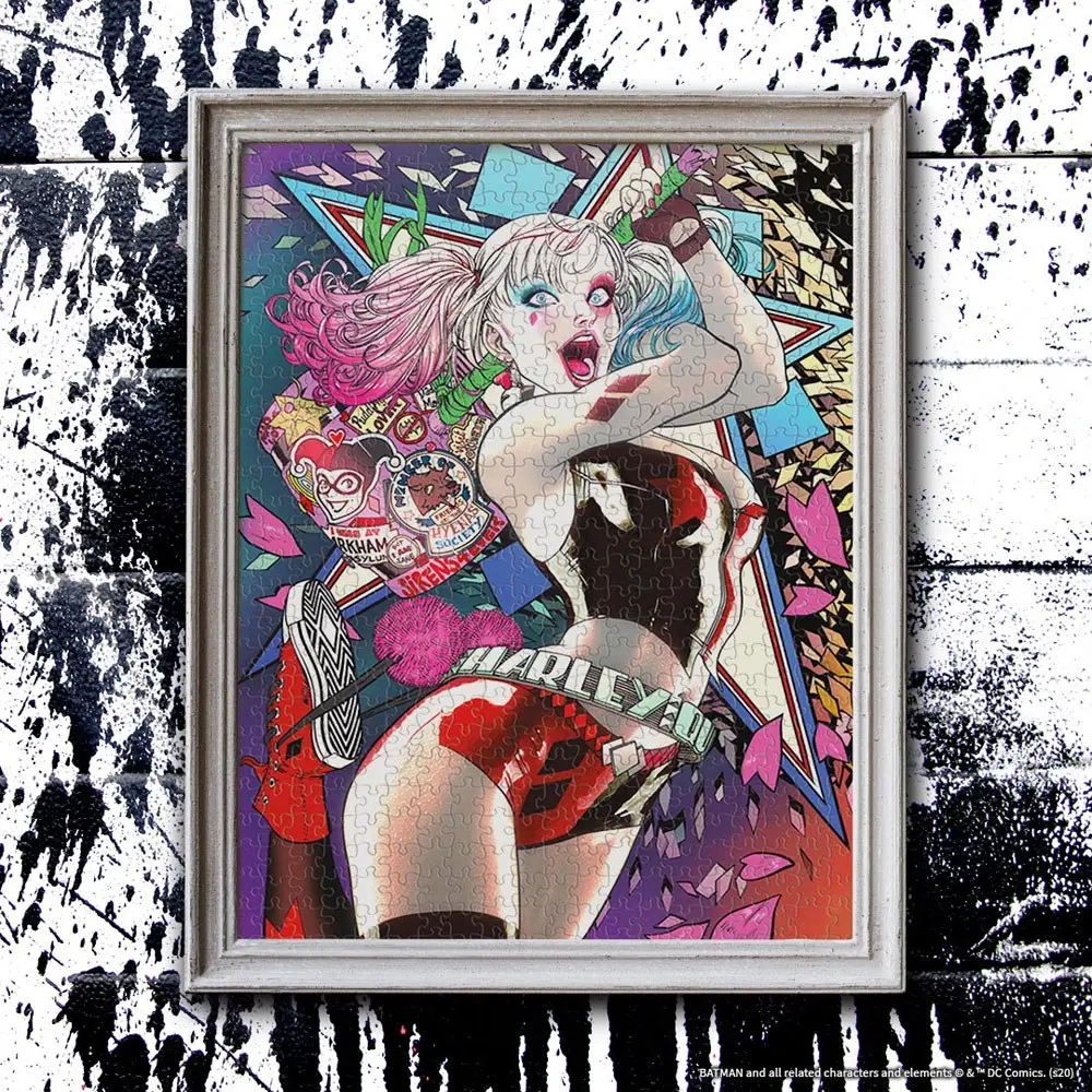 DC Comics Jigsaw Puzzle Harley Quinn Die Laughing (1000 pieces) product photo