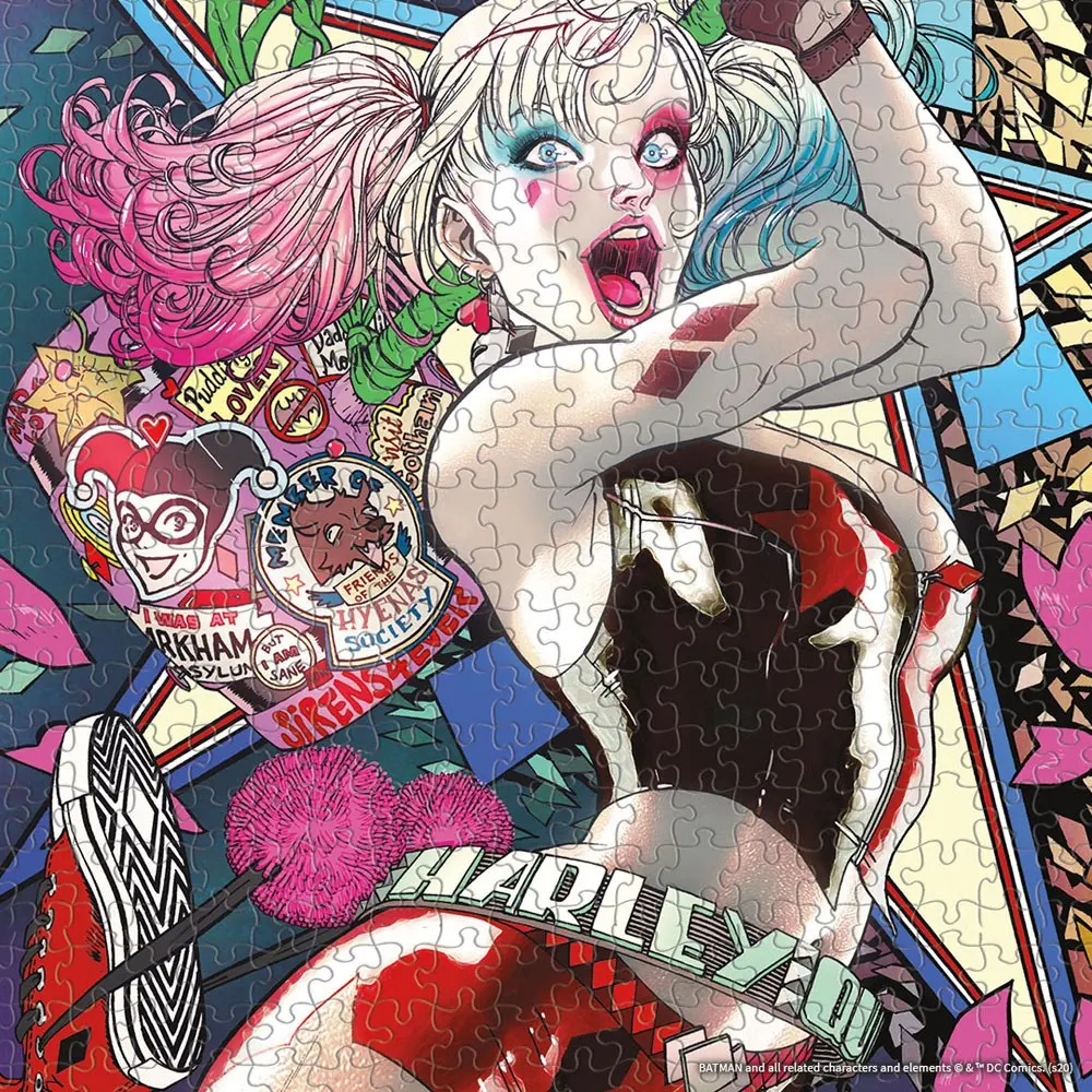 DC Comics Jigsaw Puzzle Harley Quinn Die Laughing (1000 pieces) product photo