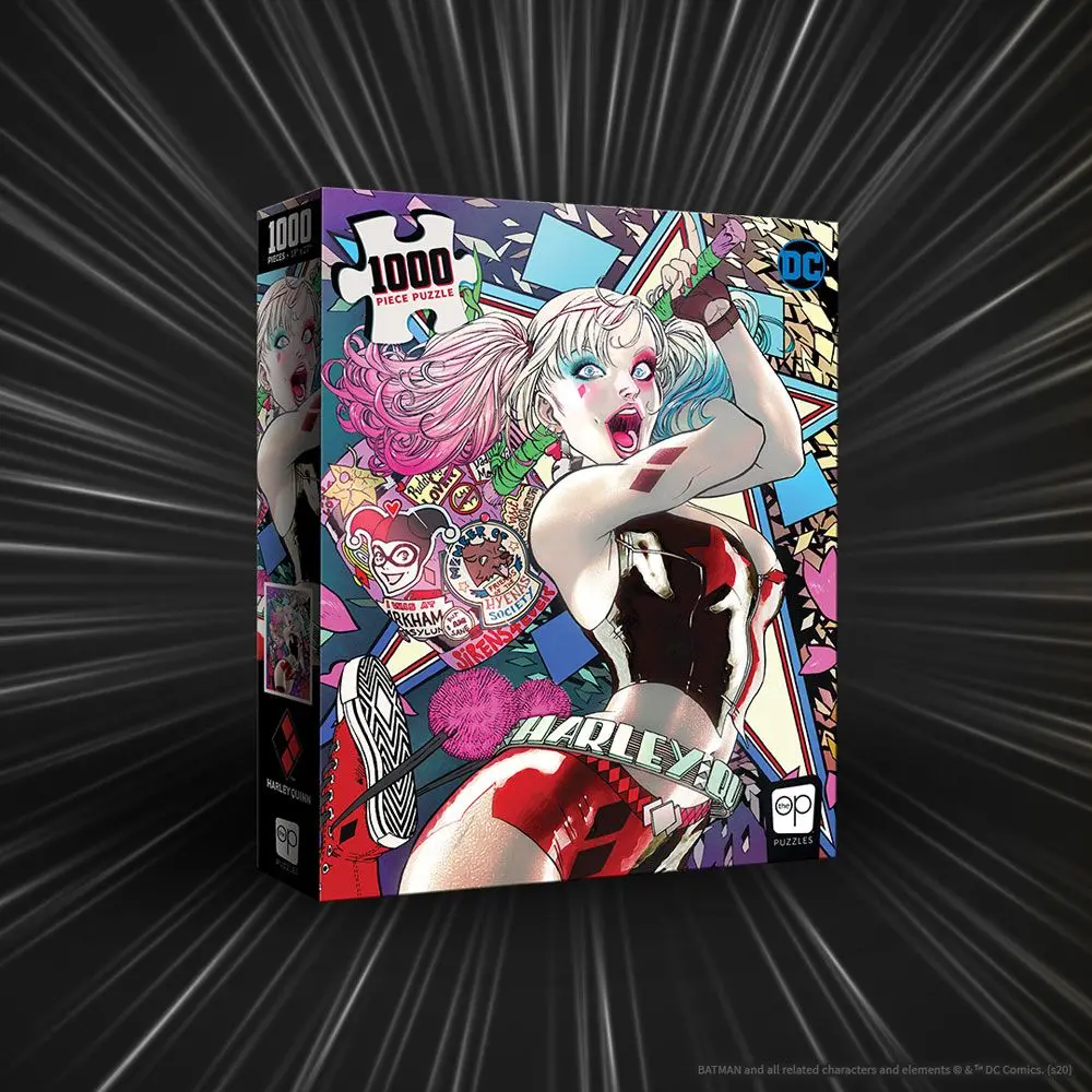 DC Comics Jigsaw Puzzle Harley Quinn Die Laughing (1000 pieces) product photo
