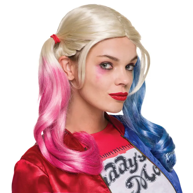 DC Comics Harley Quinn adult wig product photo