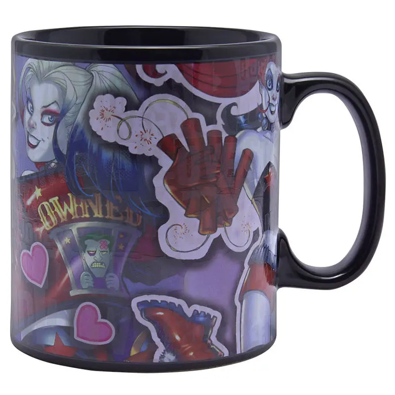 DC Comics Harle Quinn heat change mug product photo