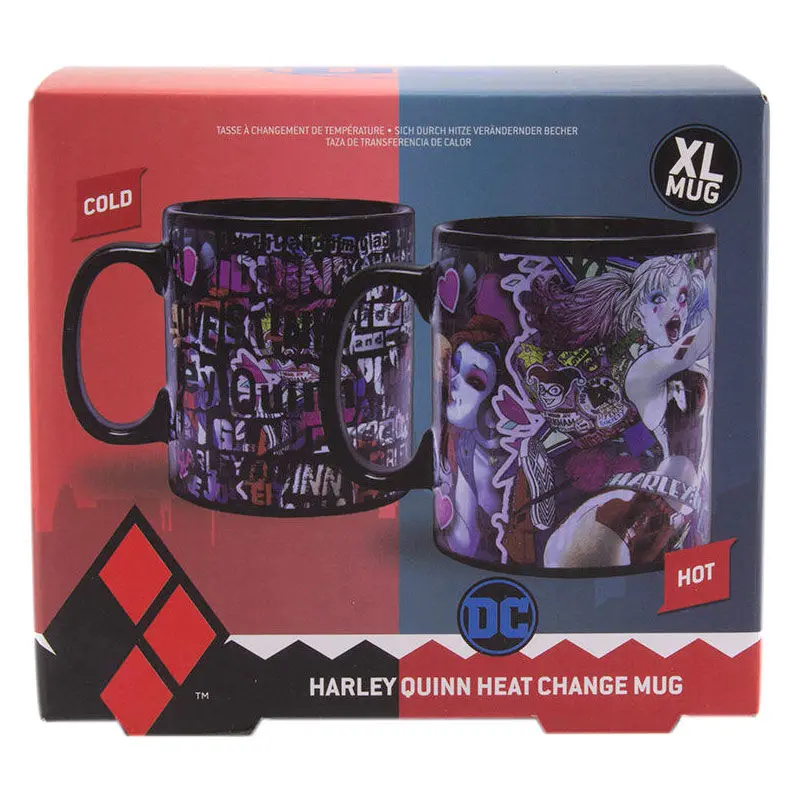 DC Comics Harle Quinn heat change mug product photo