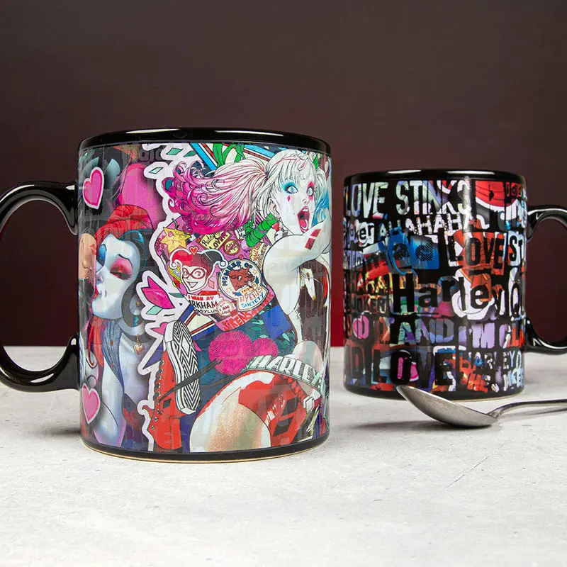 DC Comics Harle Quinn heat change mug product photo
