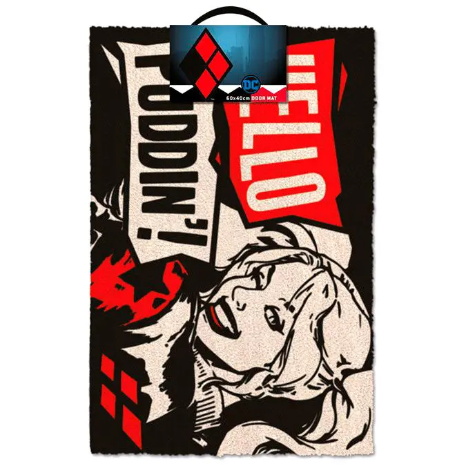 DC Comics Harley Quinn doormat product photo