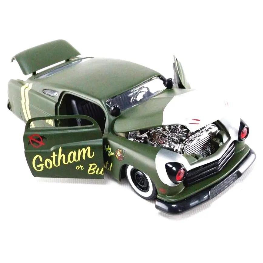 DC Comics Harley Quinn Mercury 1951 metal car + figure set product photo