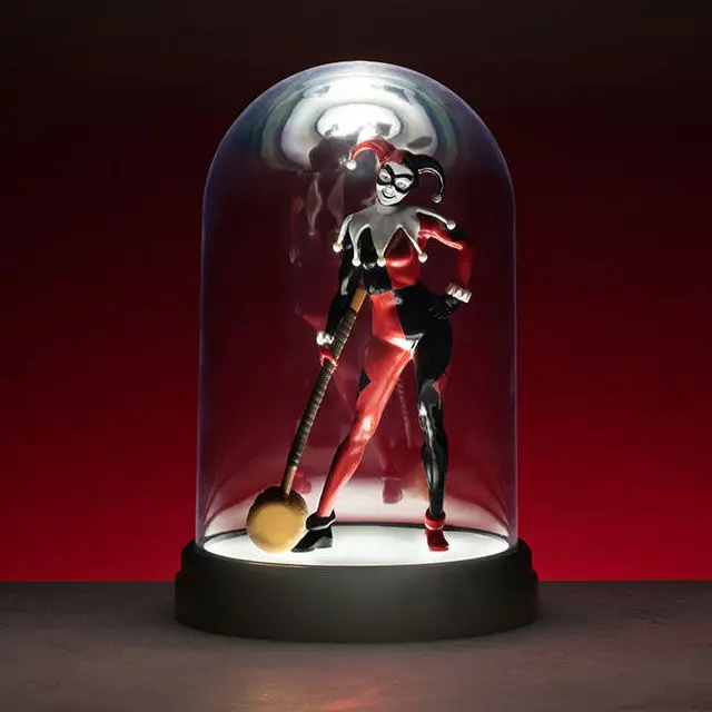 DC Comics Bell Jar Light Harley Quinn 20 cm product photo