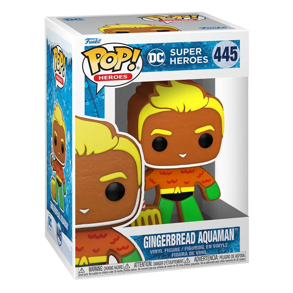 DC Comics Holiday 2022 POP! Heroes Vinyl Figure Aquaman 9 cm product photo