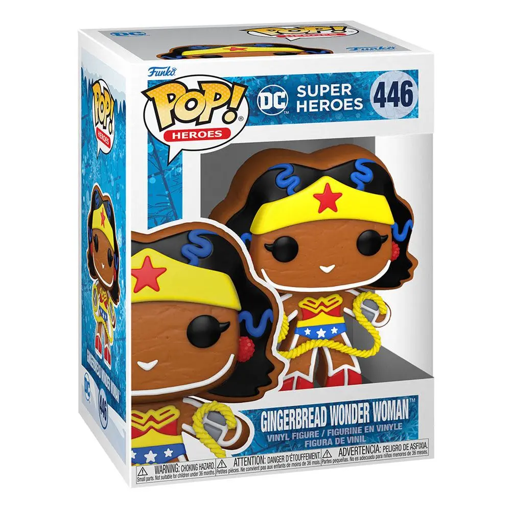 DC Comics Holiday 2022 POP! Heroes Vinyl Figure Wonder Woman 9 cm product photo