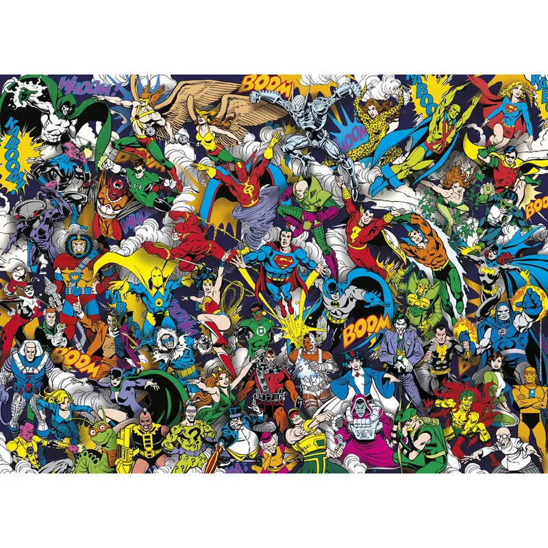 DC Comics Impossible Jigsaw Puzzle Justice League (1000 pieces) product photo