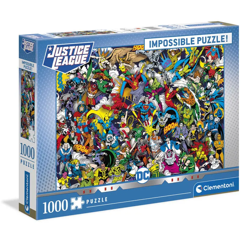 DC Comics Impossible Jigsaw Puzzle Justice League (1000 pieces) product photo