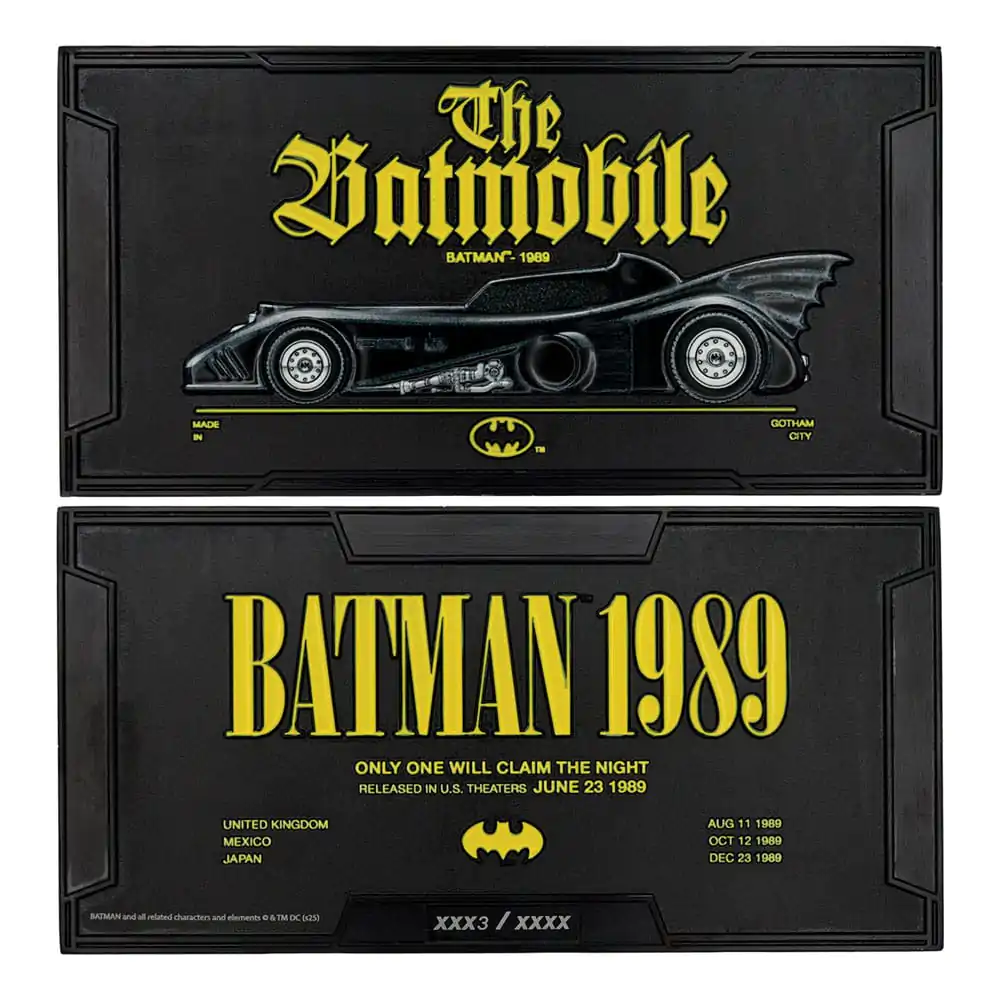 DC Comics Ingot Batman Batmobile XL Limited Edition product photo