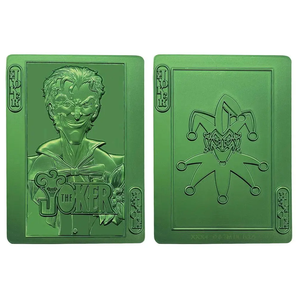 DC Comics Ingot The Joker Playing Card Limited Edition product photo
