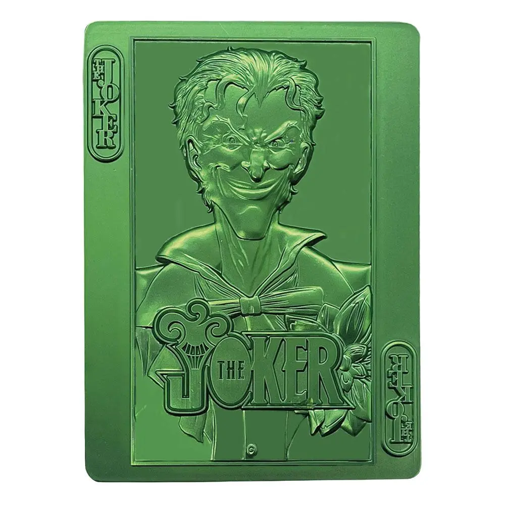 DC Comics Ingot The Joker Playing Card Limited Edition product photo