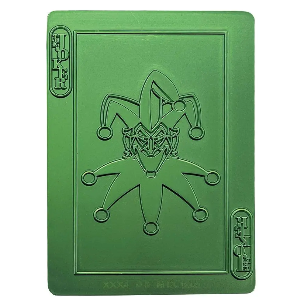 DC Comics Ingot The Joker Playing Card Limited Edition product photo