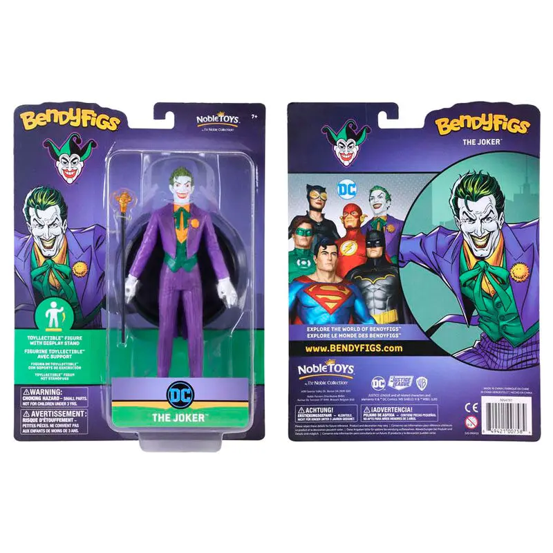 DC Comics Bendyfigs Bendable Figure Joker 19 cm termékfotó