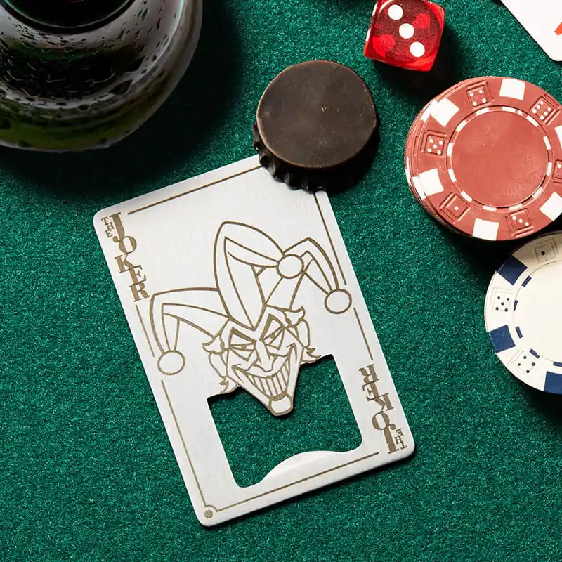DC Comics Bottle Opener Joker Playing Card 8 cm product photo