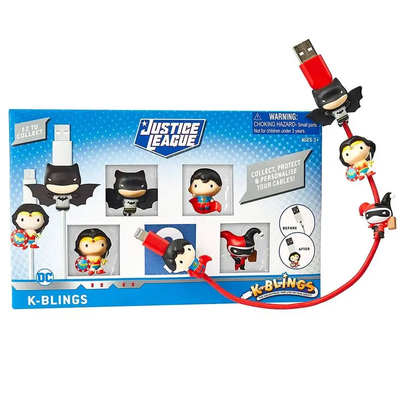 DC Comics Justice League pack 5 K-Blings figures product photo