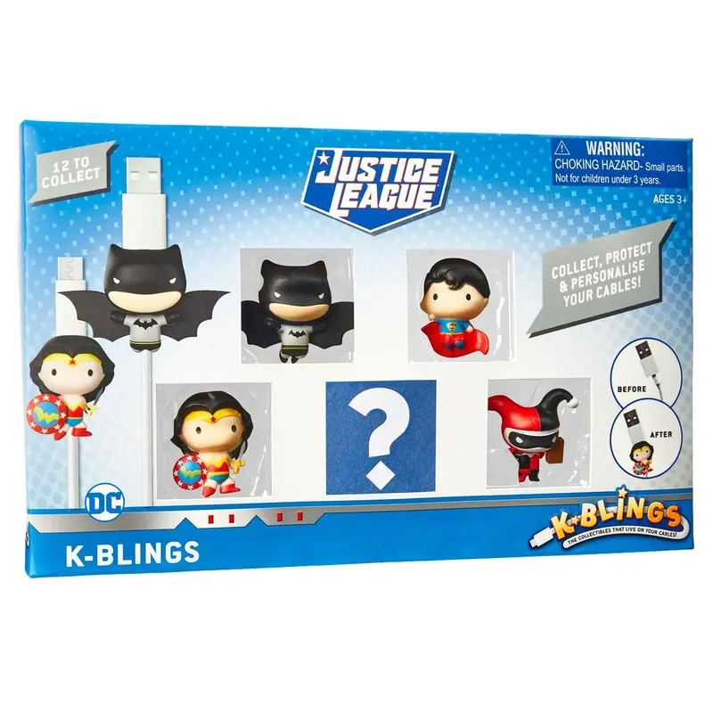 DC Comics Justice League pack 5 K-Blings figures product photo