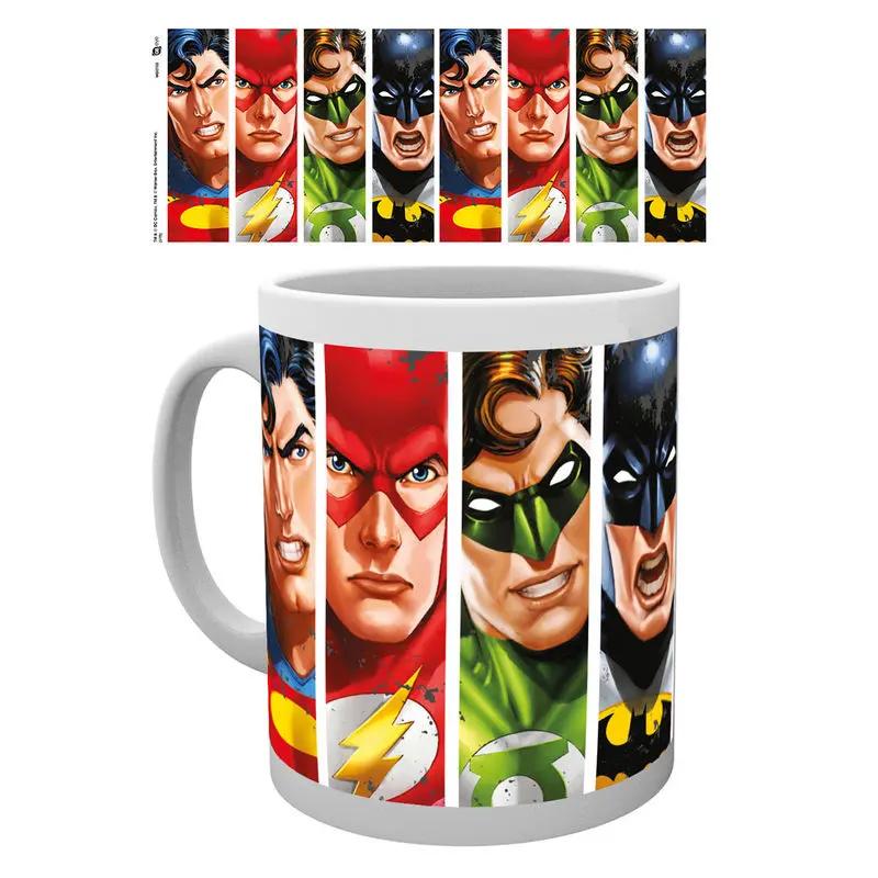DC comics Justice League faces mug product photo