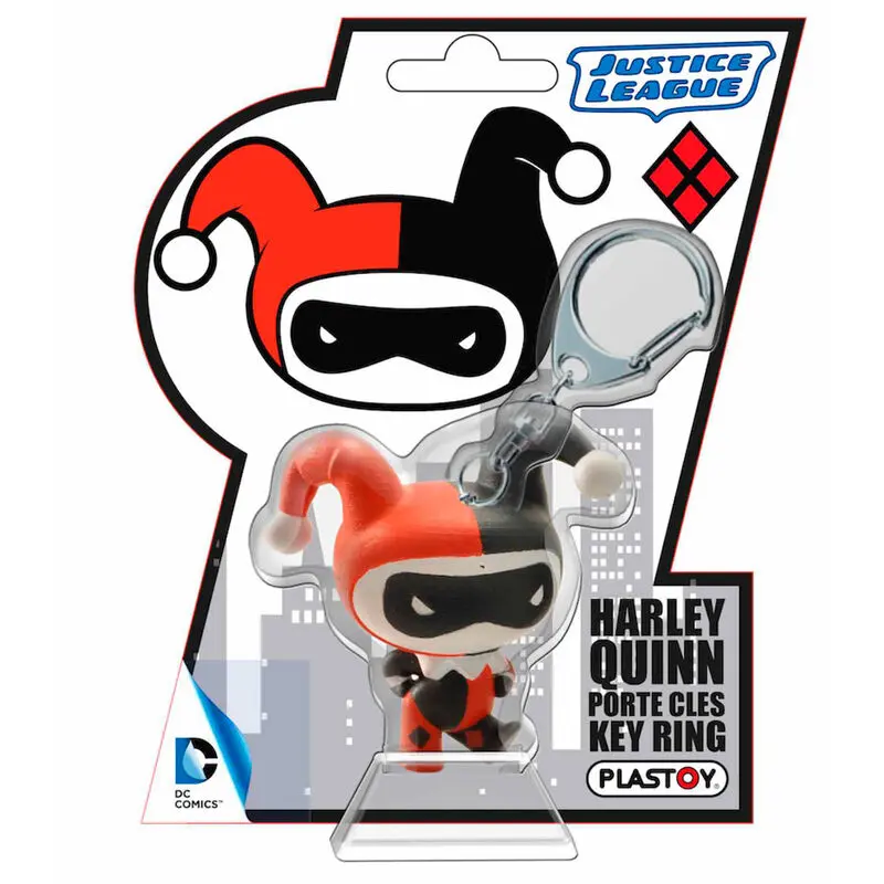 DC Comics Justice League Harley Quinn Chibi keychain product photo