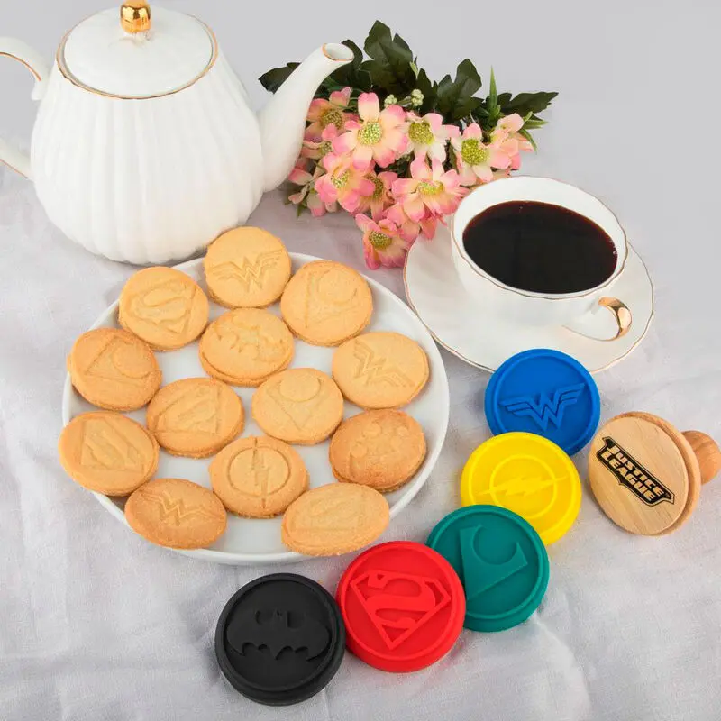 DC Comics Justice League cookie stamp product photo
