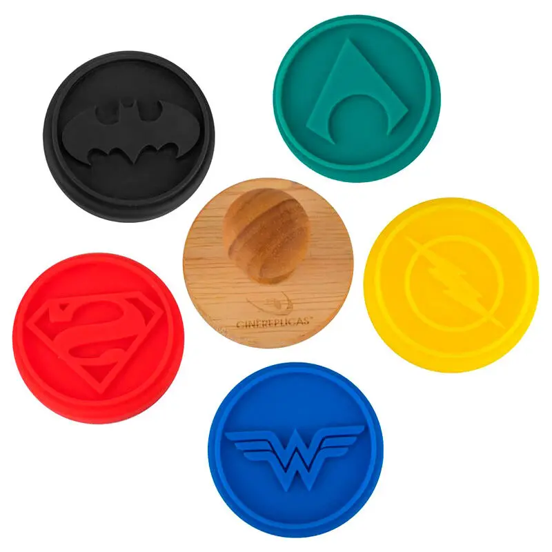 DC Comics Justice League cookie stamp product photo