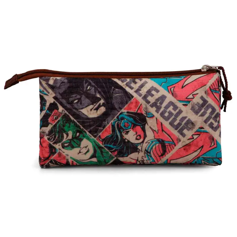 DC Comics Justice League triple pencil case product photo