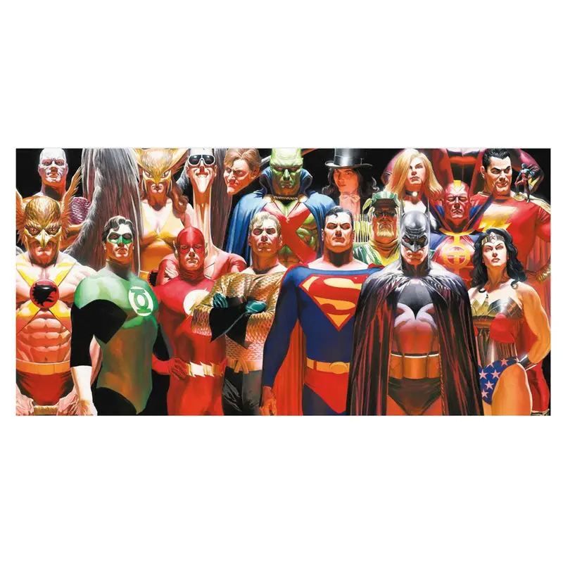 DC Comics Justice League glass poster product photo