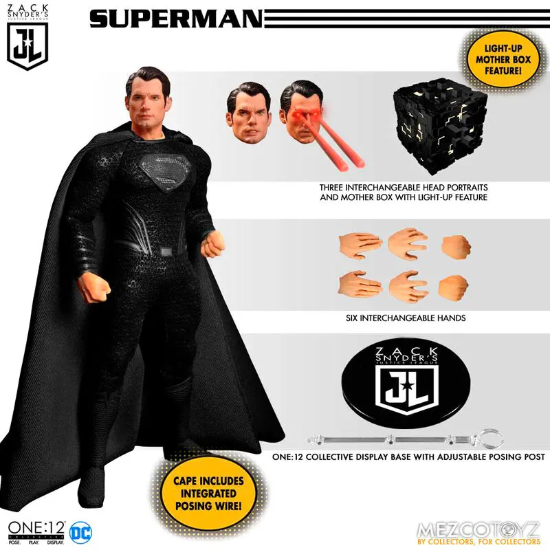 Zack Snyder's Justice League Action Figures 1/12 Deluxe Steel Box Set 15 - 17 cm product photo