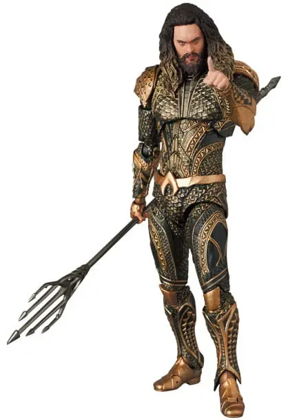 DC Comics MAFEX Action Figure Aquaman (Zack Snyder´s Justice League Ver.) 16 cm product photo
