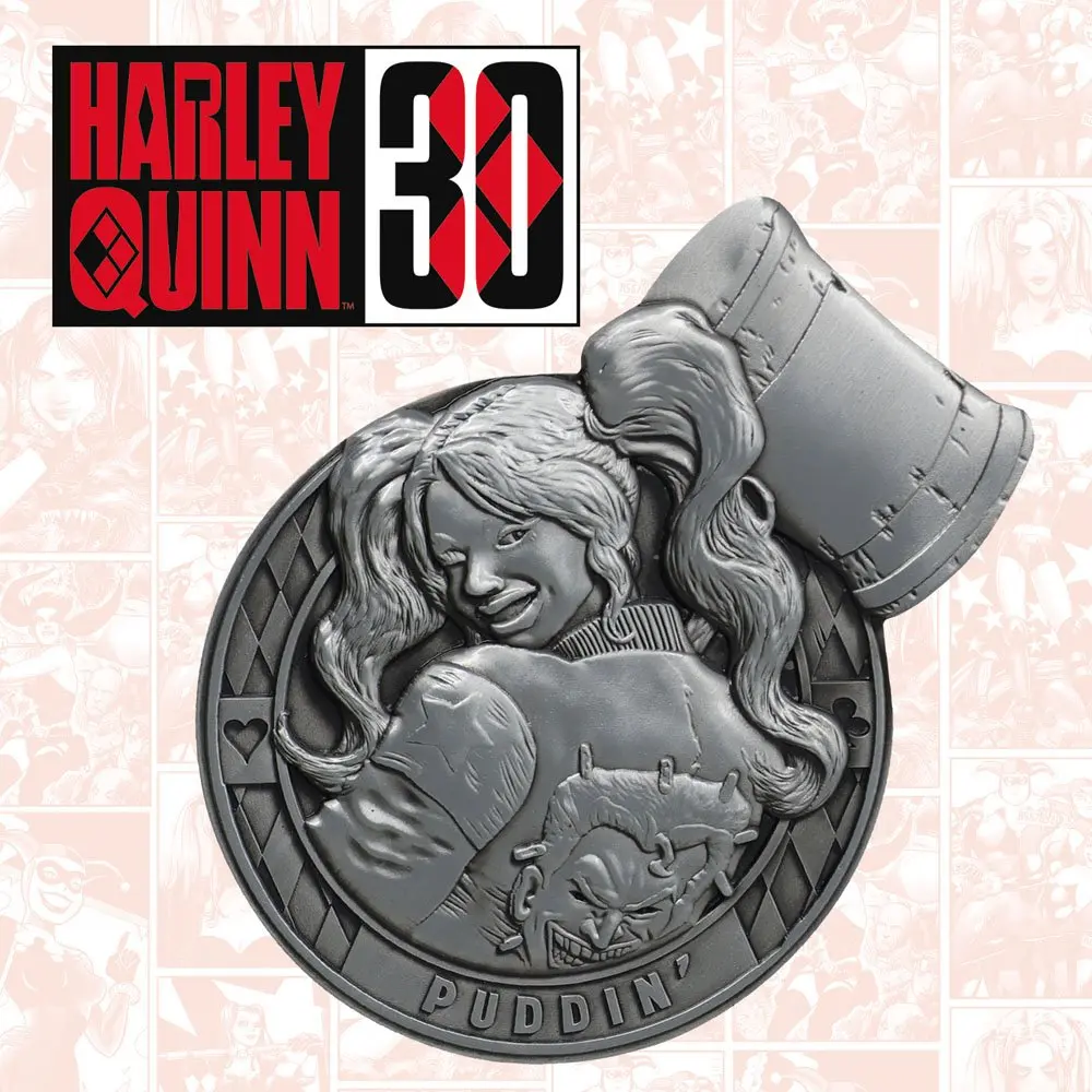 DC Comics Medallion Harley Quinn 30th Anniversary Limited Edition product photo
