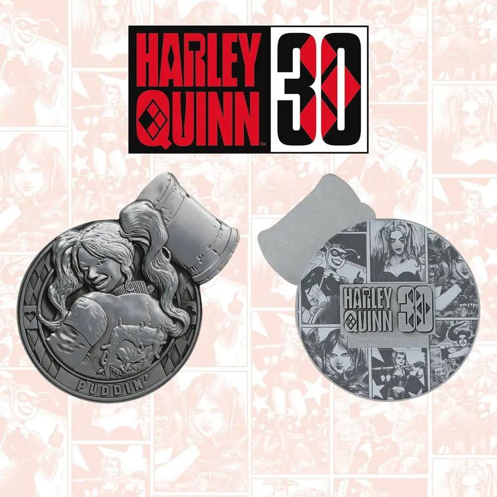 DC Comics Medallion Harley Quinn 30th Anniversary Limited Edition product photo