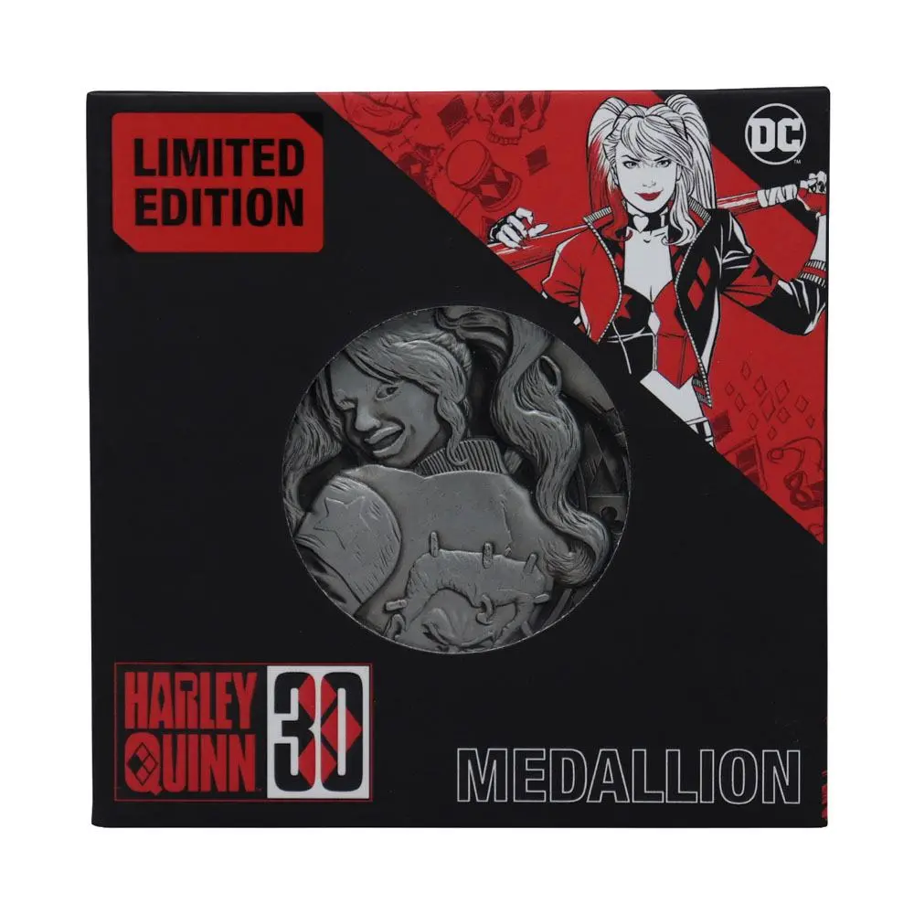 DC Comics Medallion Harley Quinn 30th Anniversary Limited Edition product photo