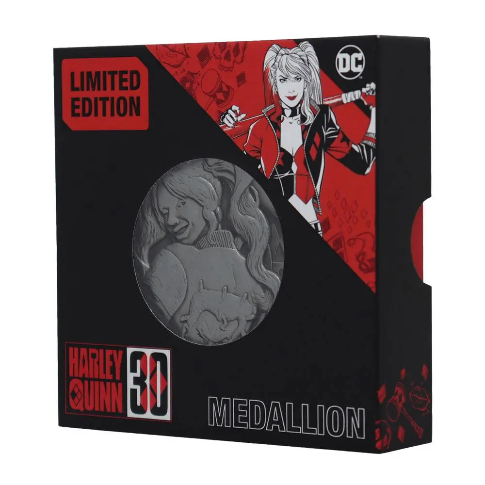 DC Comics Medallion Harley Quinn 30th Anniversary Limited Edition product photo