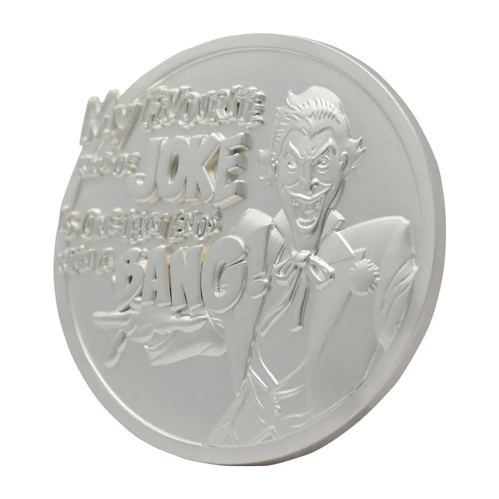 DC Comics Medallion The Joker Limited Edition (silver plated) product photo