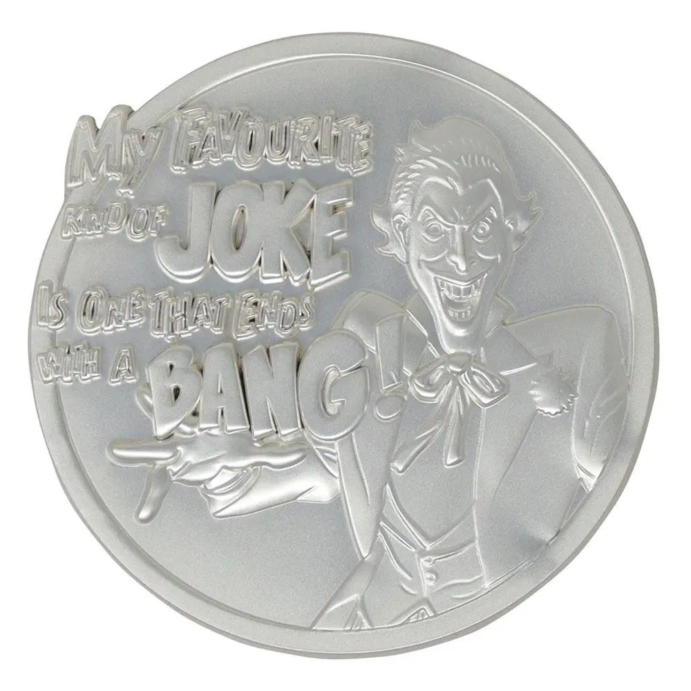 DC Comics Medallion The Joker Limited Edition (silver plated) product photo